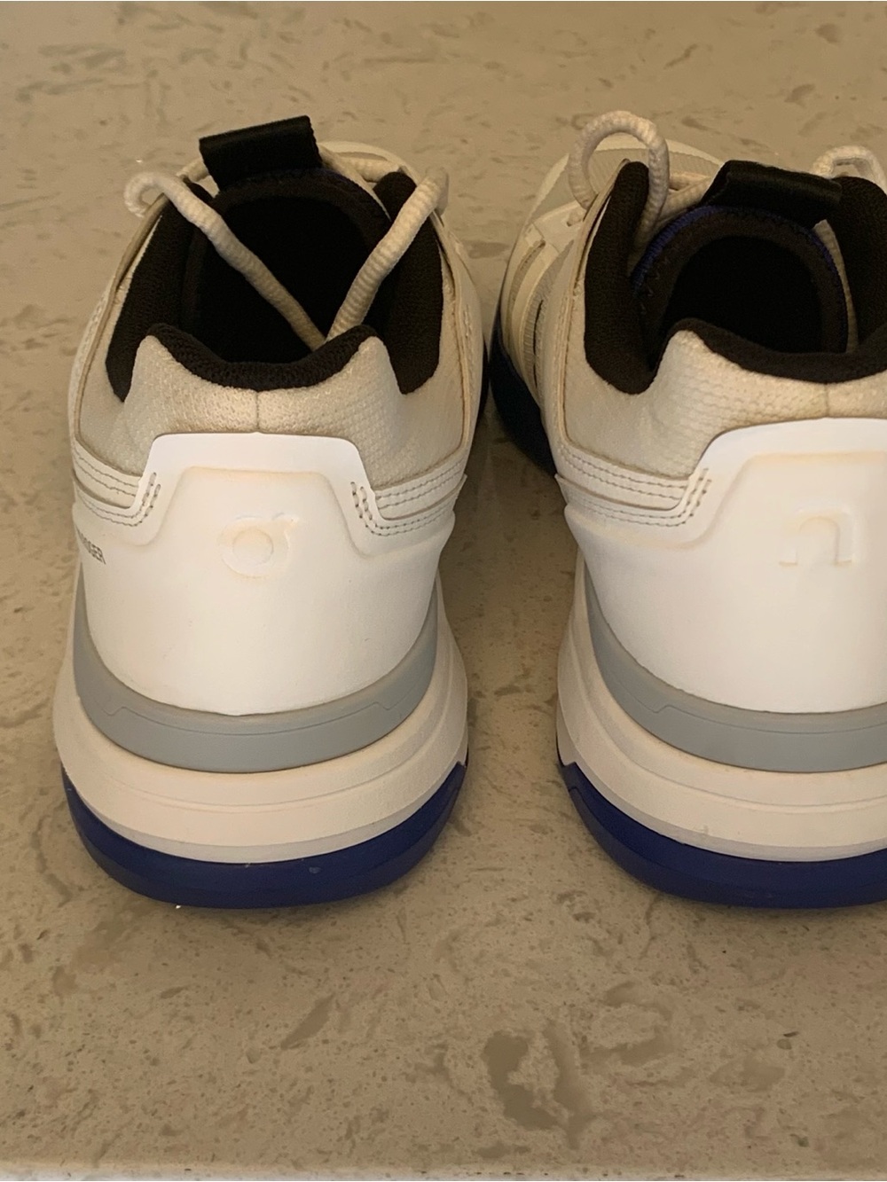 On Running The Roger Clubhouse Pro Undyed Indigo White Blue Women Sz 10 Tennis - Picture 5 of 10